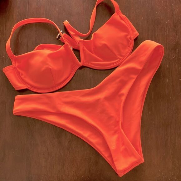 SHEIN Other - Shein • Orange Bikini Size Large